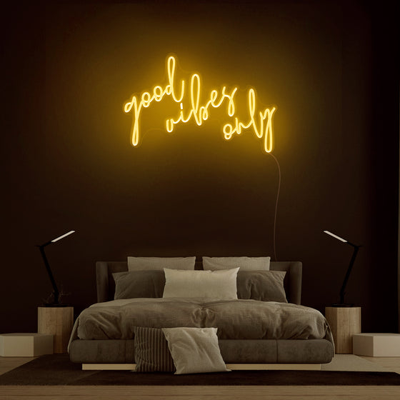 'Good Vibes Only' Led Sign - Marvellous Neon